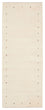 Alfombra de pasillo Alfombra Gabbeh - Loribaft Indus - 334 x 128 cm - crema