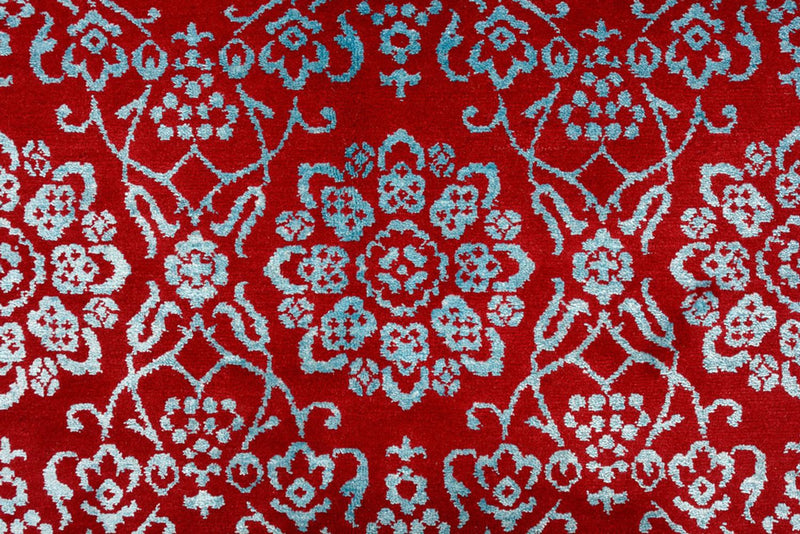 Alfombra de diseño cuadrado  - 321 x 319 cm - rojo claro