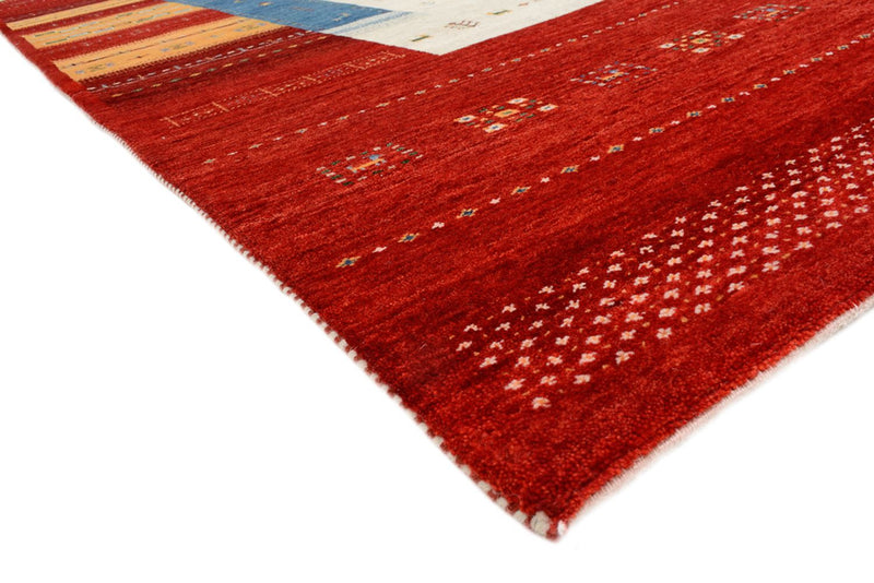 Alfombra Gabbeh - Loribaft Indus cuadrado  - 251 x 248 cm - multicolor