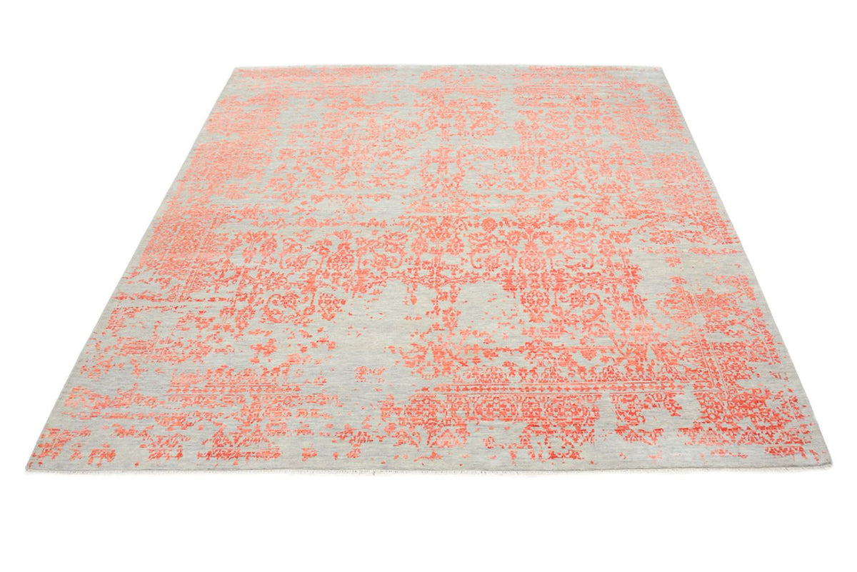 Alfombra de diseño cuadrado  - 255 x 248 cm - naranja