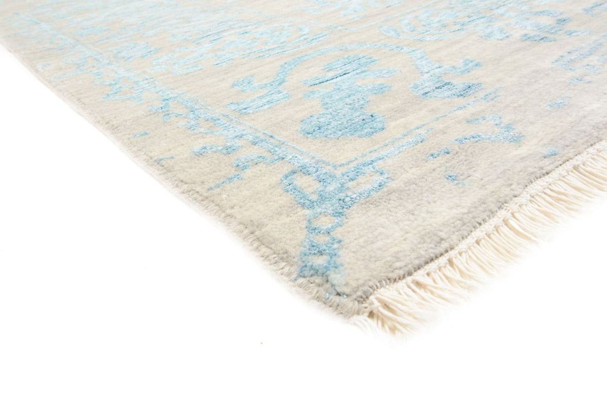 Alfombra de diseño cuadrado  - 309 x 301 cm - azul claro