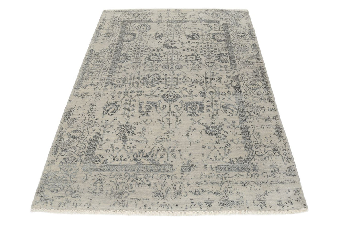Alfombra de diseño - 186 x 124 cm - gris claro
