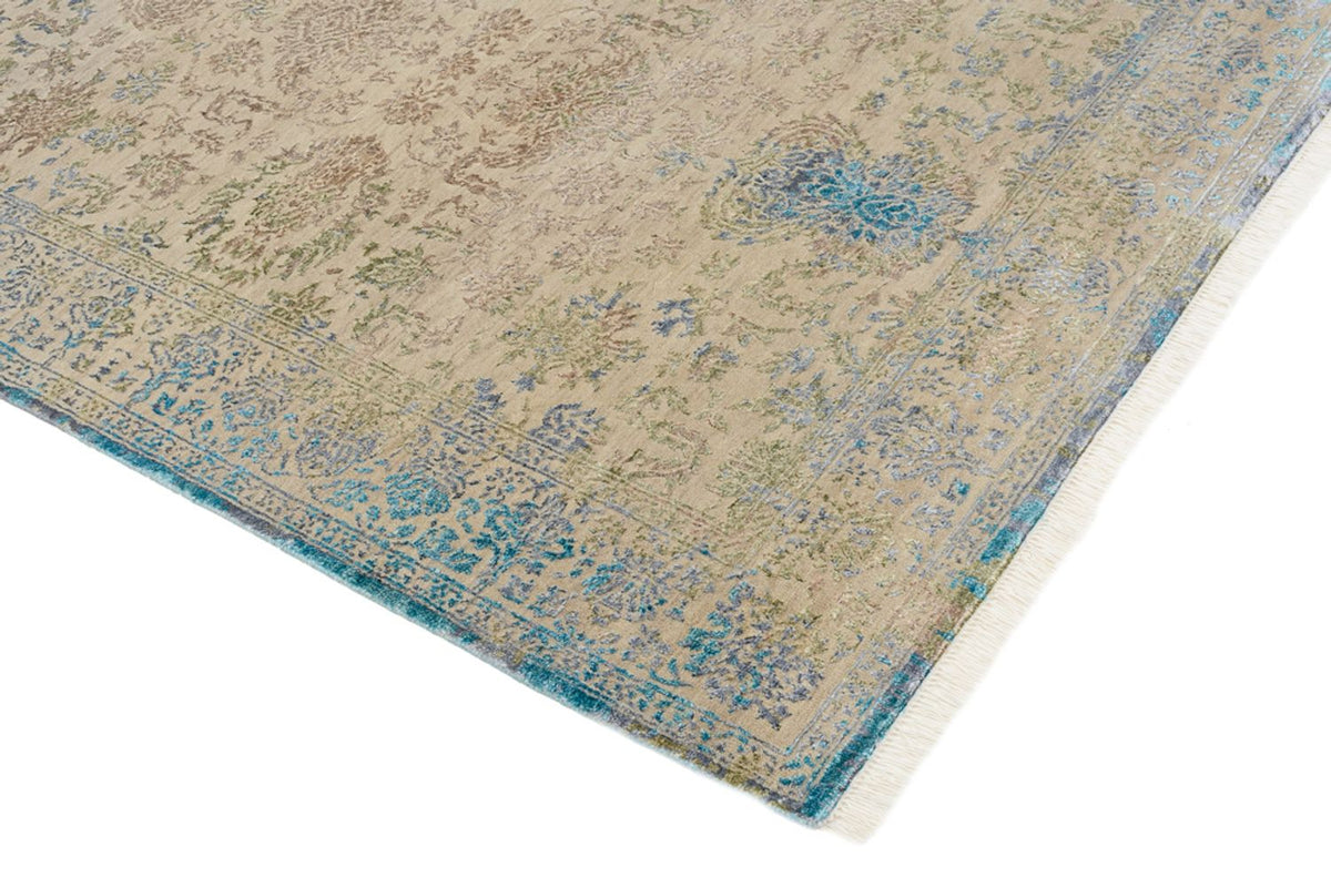 Alfombra de diseño - 186 x 129 cm - beige claro