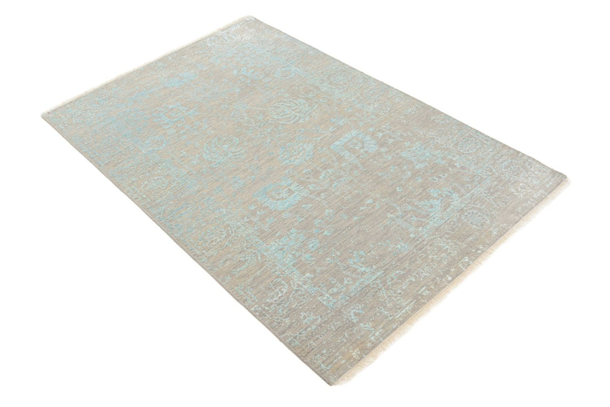 Alfombra de diseño - 154 x 101 cm - beige claro