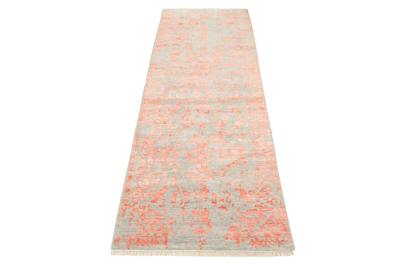 Alfombra de pasillo Alfombra de diseño - 197 x 71 cm - gris