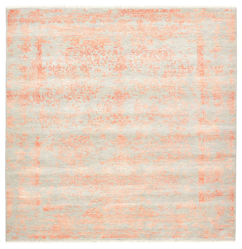 Alfombra de diseño cuadrado  - 200 x 199 cm - gris claro