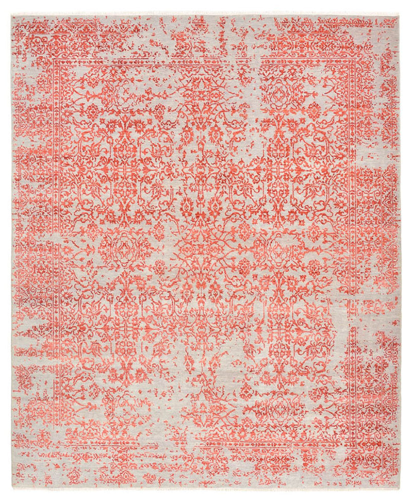 Alfombra de diseño - 297 x 245 cm - rojo claro