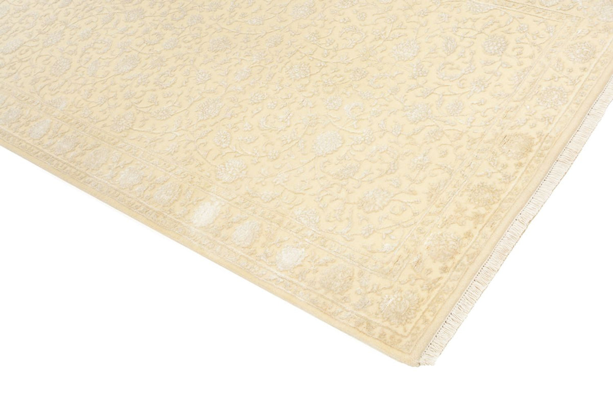 Alfombra de pasillo Alfombra oriental - 301 x 107 cm - beige claro