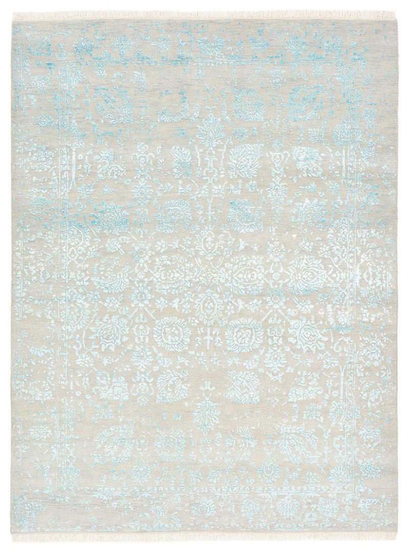 Alfombra de diseño - 194 x 149 cm - gris claro