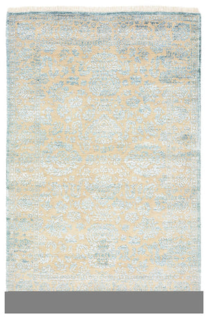 Alfombra de diseño - 148 x 100 cm - azul claro