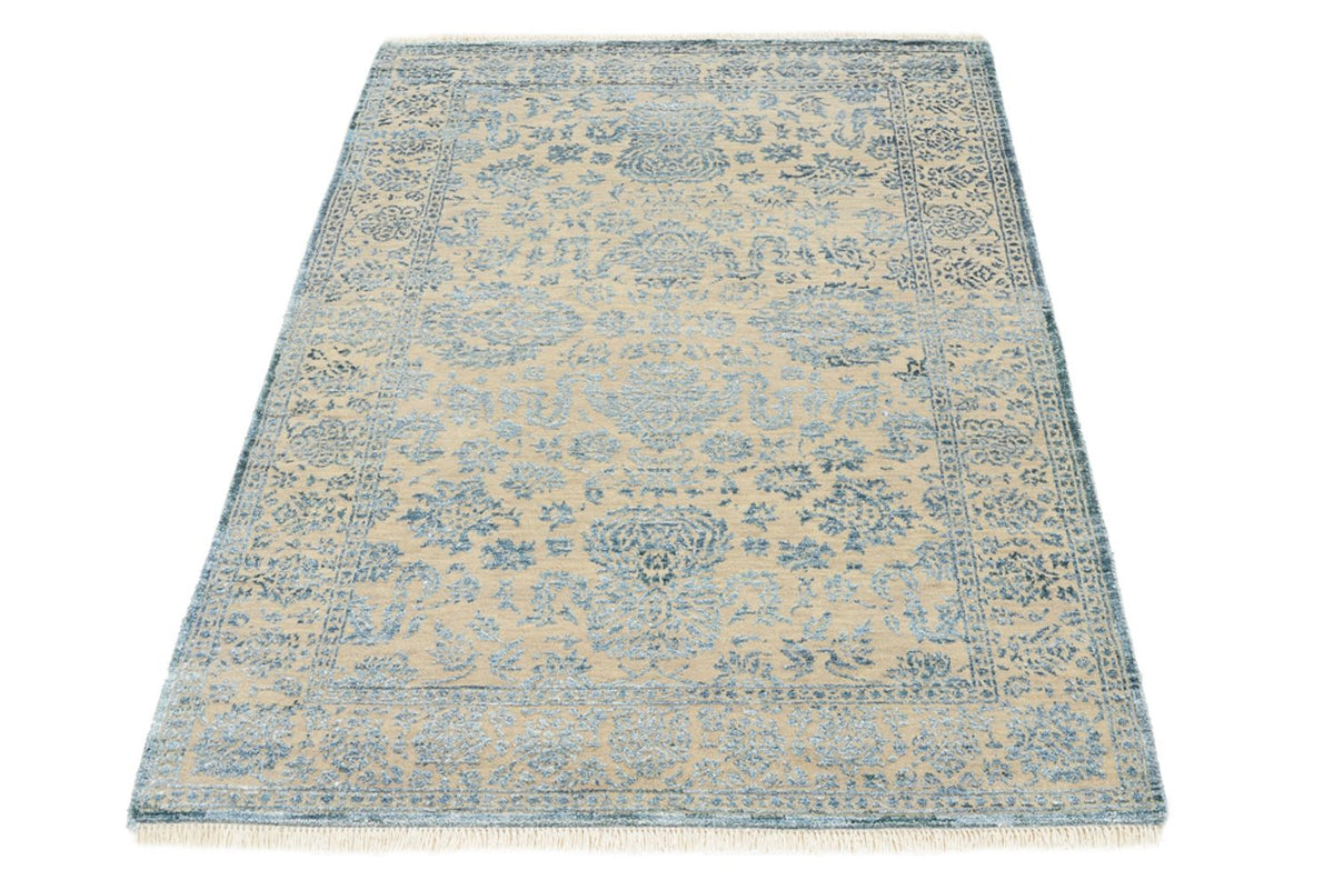 Alfombra de diseño - 148 x 100 cm - azul claro