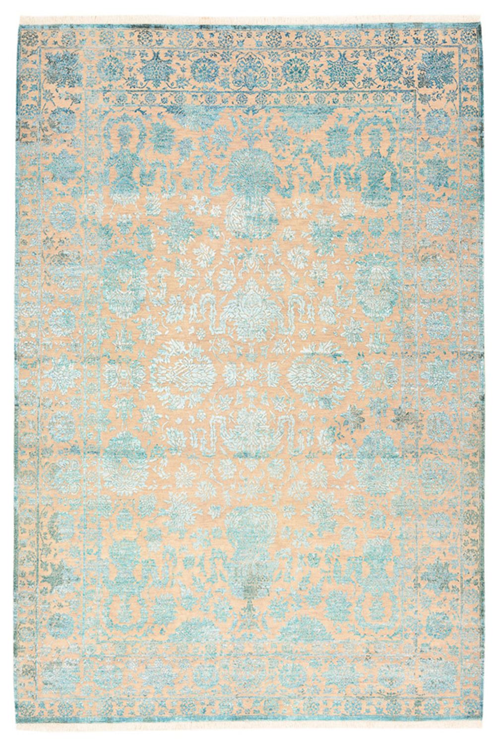 Alfombra de diseño - 301 x 203 cm - azul claro