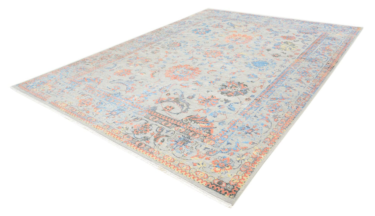 Alfombra de diseño - 366 x 271 cm - azul claro