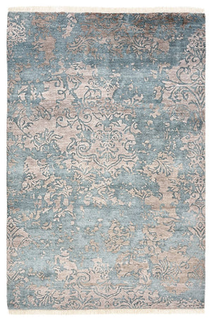 Alfombra de diseño - 177 x 121 cm - azul marino