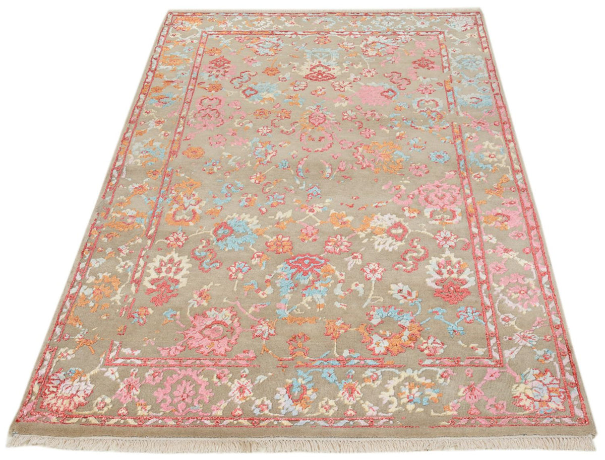Alfombra de diseño - 179 x 118 cm - multicolor