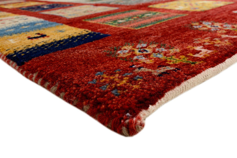 Alfombra Gabbeh - Loribaft Indus - 204 x 150 cm - multicolor
