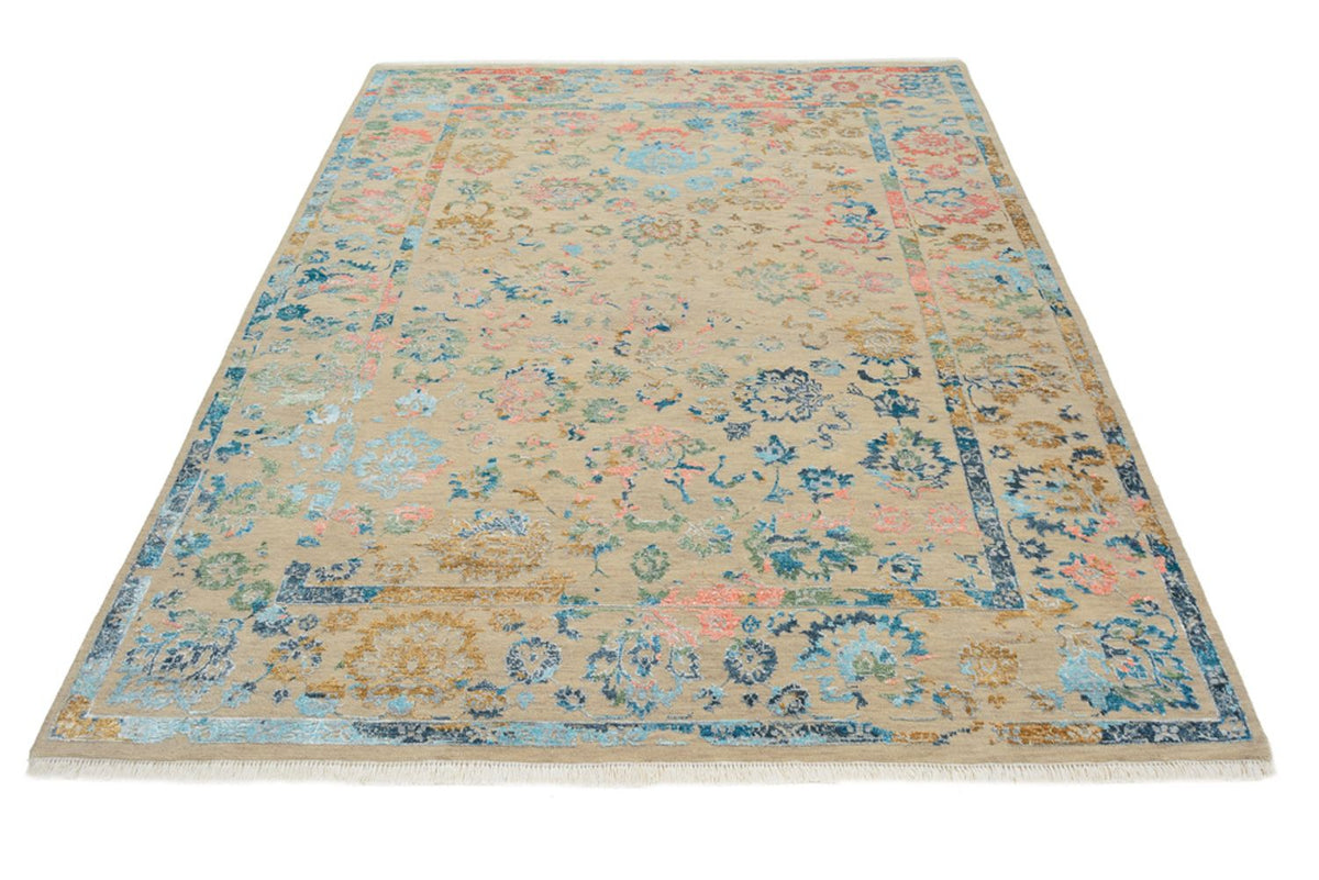 Alfombra de diseño - 234 x 175 cm - beige oscuro