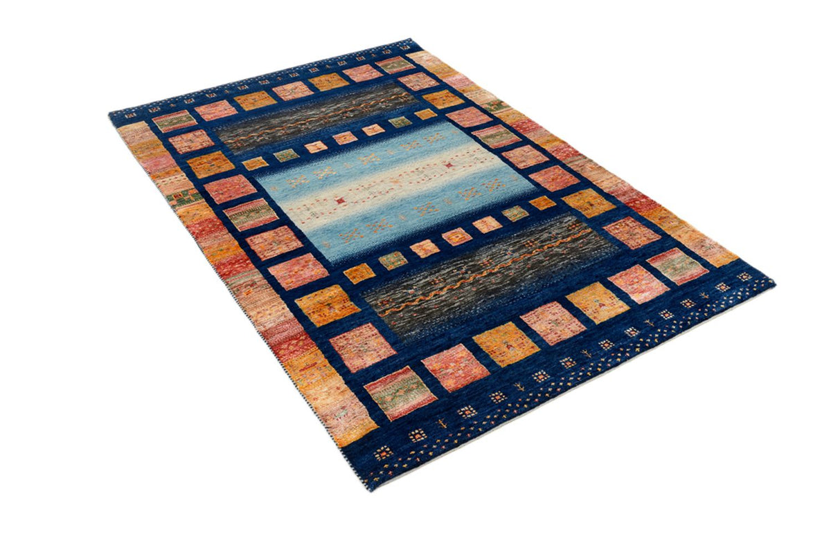 Alfombra Gabbeh - Loribaft Indus - 187 x 125 cm - multicolor