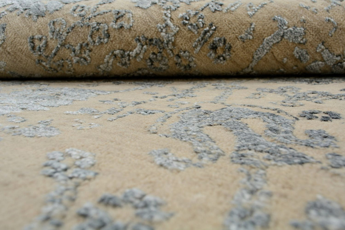 Alfombra de diseño - 184 x 151 cm - arena