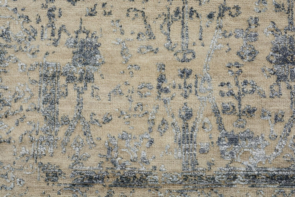 Alfombra de pasillo Alfombra de diseño - 243 x 83 cm - arena