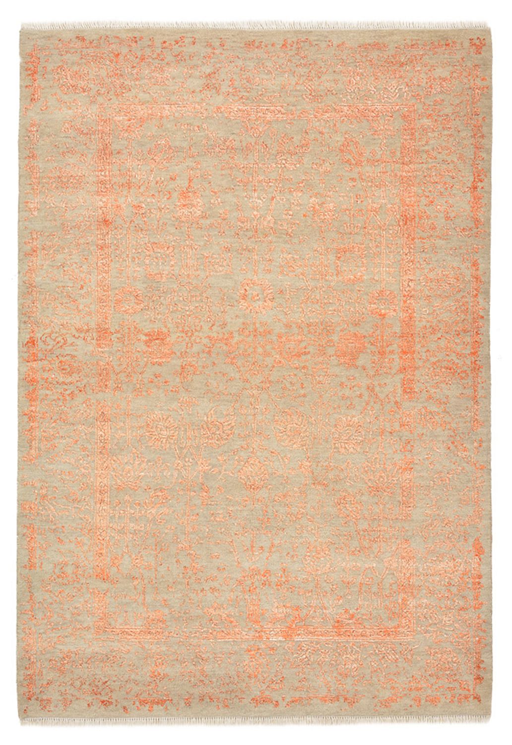 Alfombra de diseño - 181 x 127 cm - naranja
