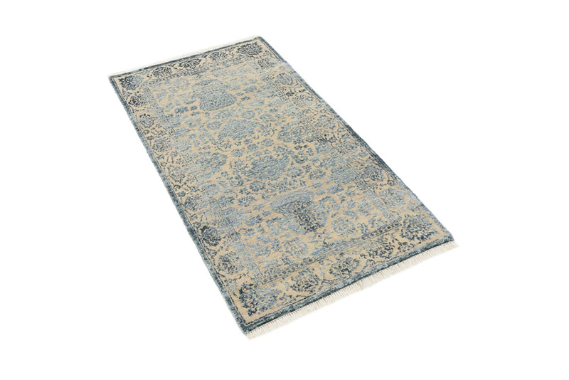 Alfombra de diseño - 134 x 70 cm - gris claro