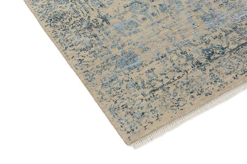 Alfombra de diseño - 137 x 76 cm - beige claro