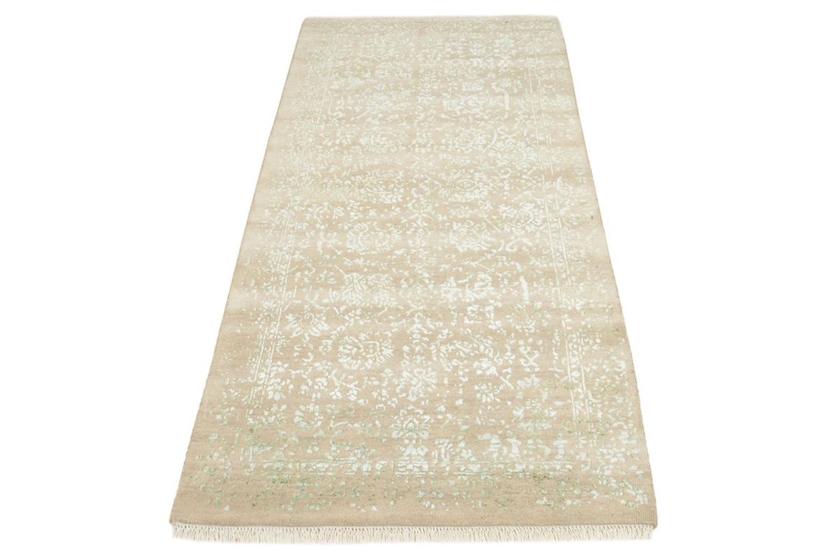 Alfombra de pasillo Alfombra de diseño - 198 x 85 cm - beige claro