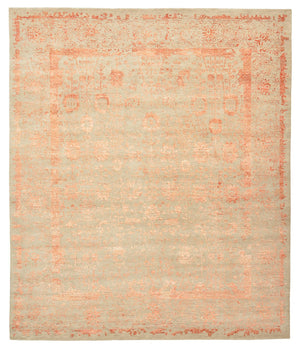 Alfombra de diseño - 293 x 251 cm - marrón claro