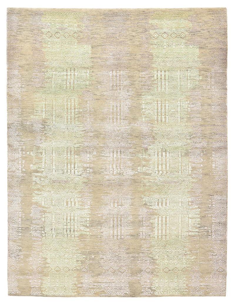 Alfombra de diseño - 236 x 179 cm - verde claro