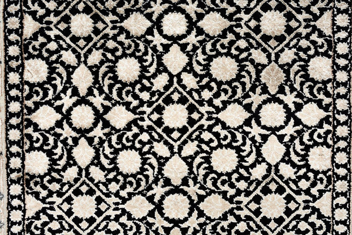Alfombra de pasillo Alfombra oriental - Bidjar - Indus - 241 x 84 cm - beige oscuro