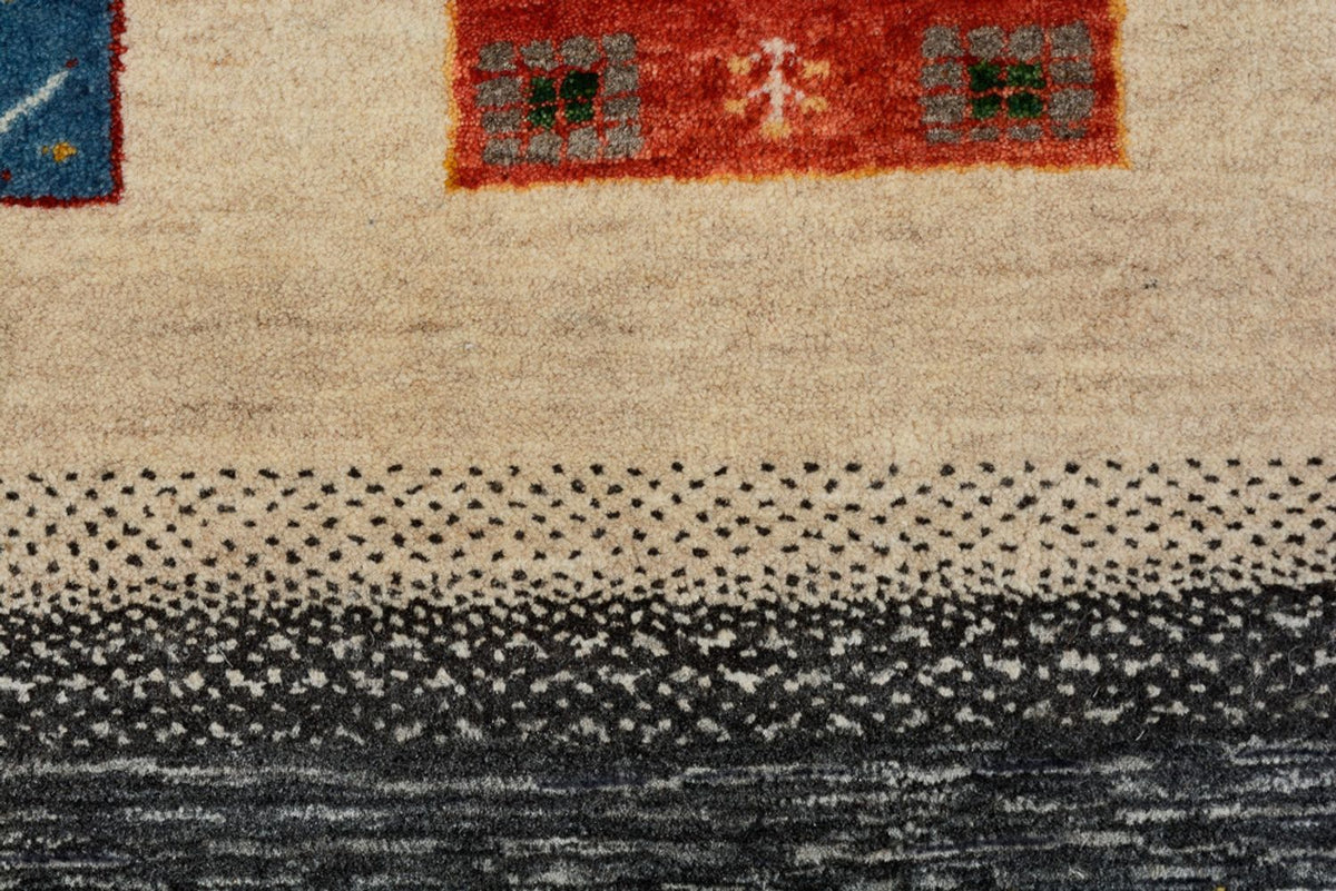 Alfombra Gabbeh - Loribaft Indus - 356 x 252 cm - multicolor