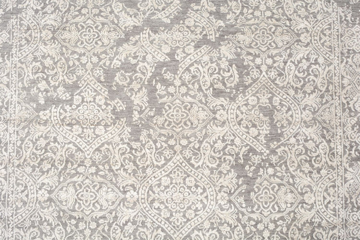 Alfombra de diseño - 241 x 172 cm - gris claro