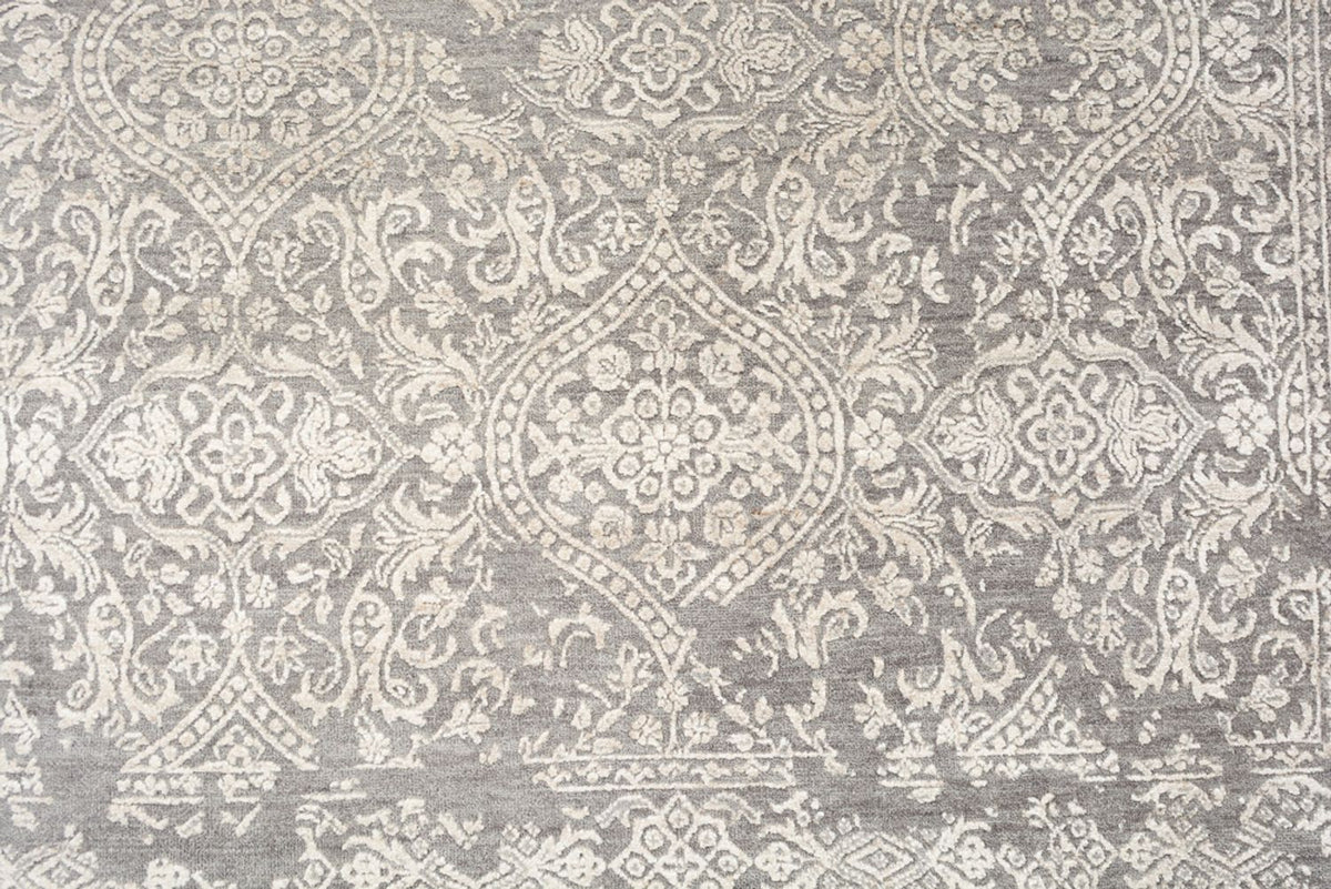 Alfombra de diseño - 215 x 152 cm - gris claro