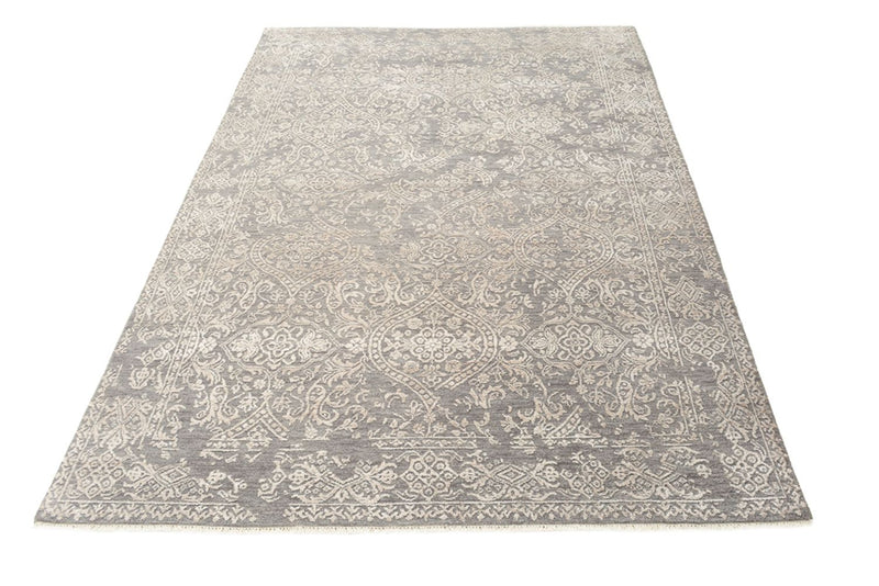 Alfombra de diseño - 184 x 124 cm - gris claro