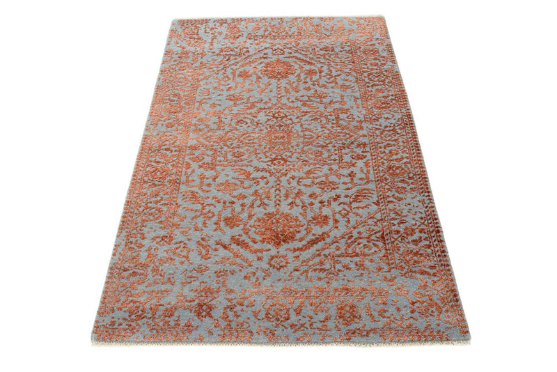 Alfombra de diseño - 151 x 94 cm - naranja