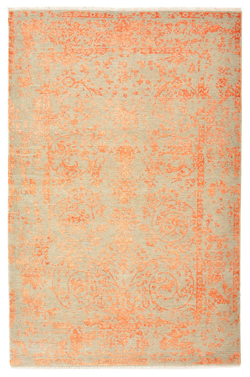Alfombra de diseño - 187 x 123 cm - naranja