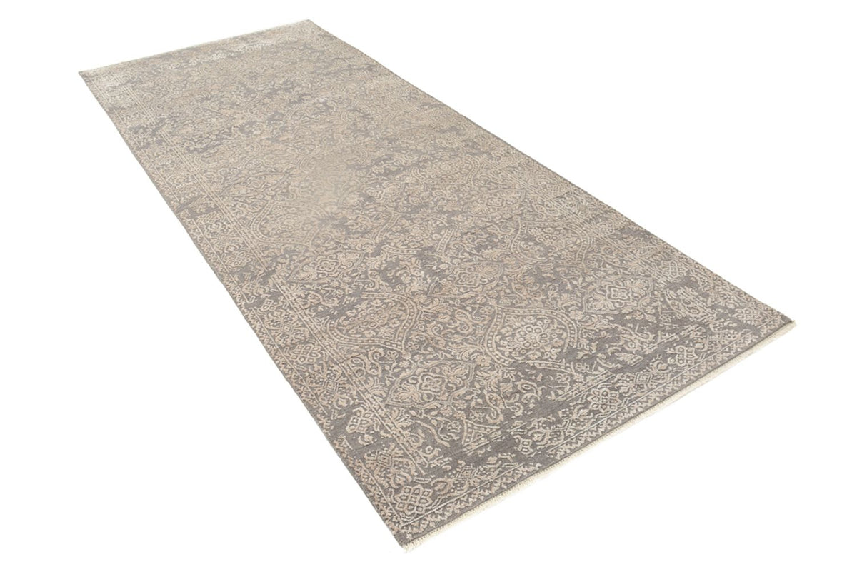 Alfombra de pasillo Alfombra de diseño - 307 x 123 cm - gris