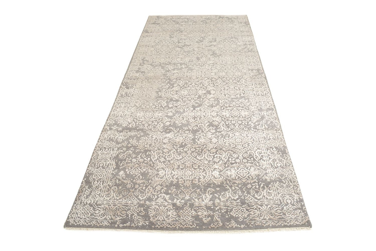 Alfombra de pasillo Alfombra de diseño - 307 x 123 cm - gris