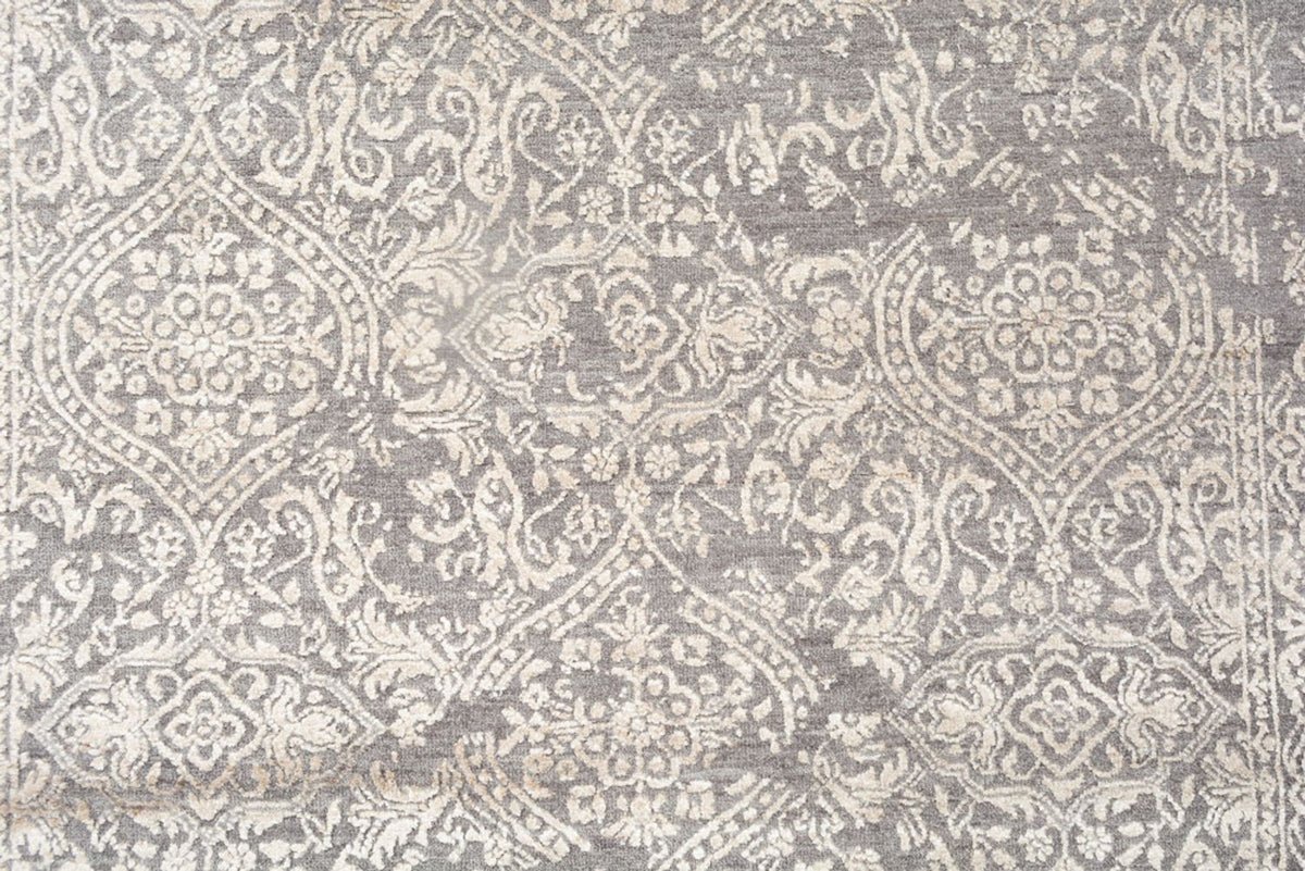 Alfombra de pasillo Alfombra de diseño - 304 x 122 cm - gris