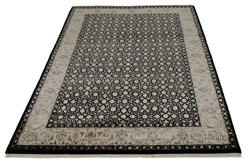 Alfombra oriental - Bidjar - Indus - 202 x 139 cm - beige oscuro