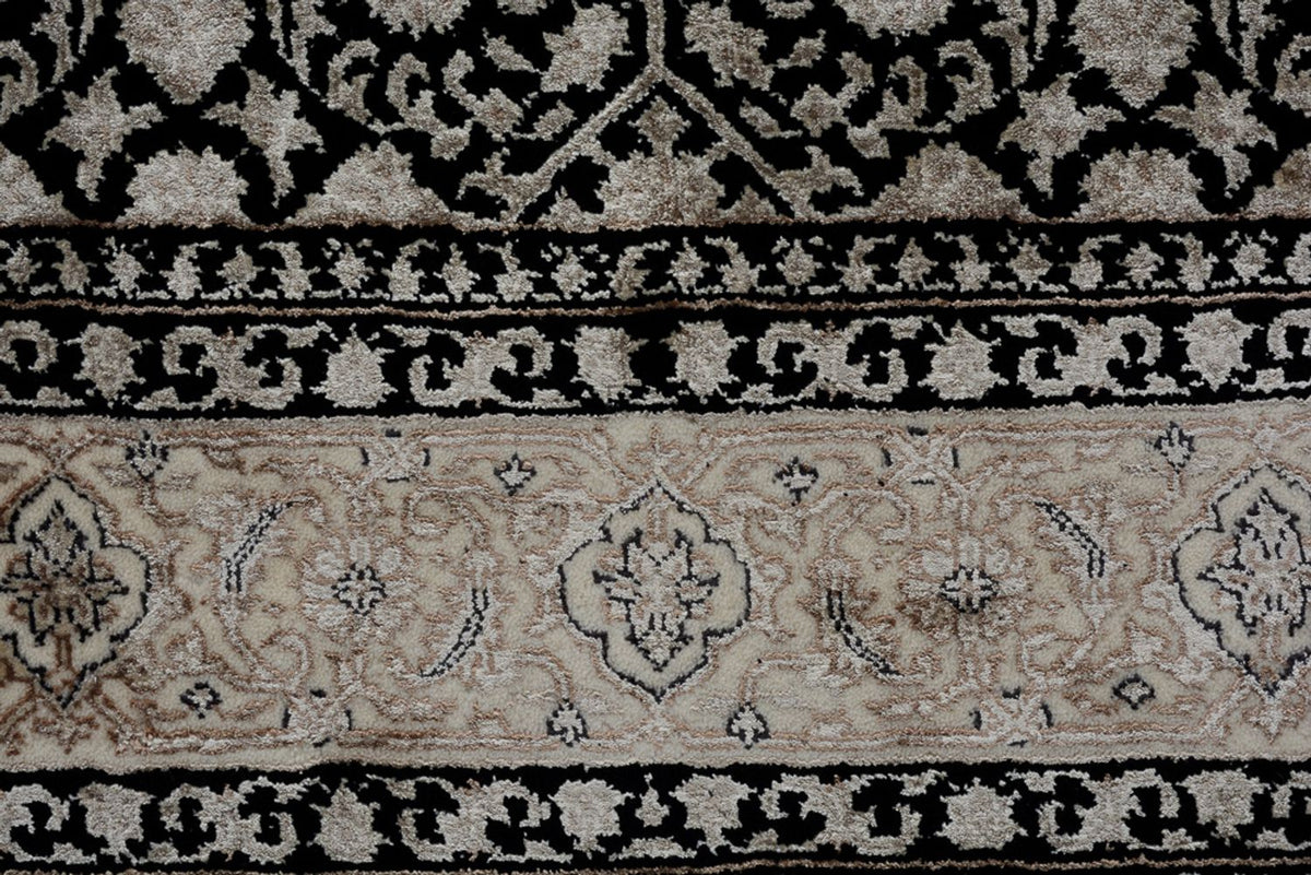 Alfombra oriental - Bidjar - Indus - 204 x 139 cm - beige oscuro