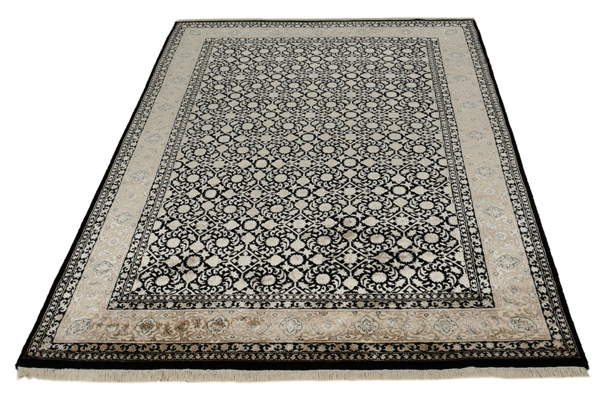 Alfombra oriental - Bidjar - Indus - 204 x 139 cm - beige oscuro