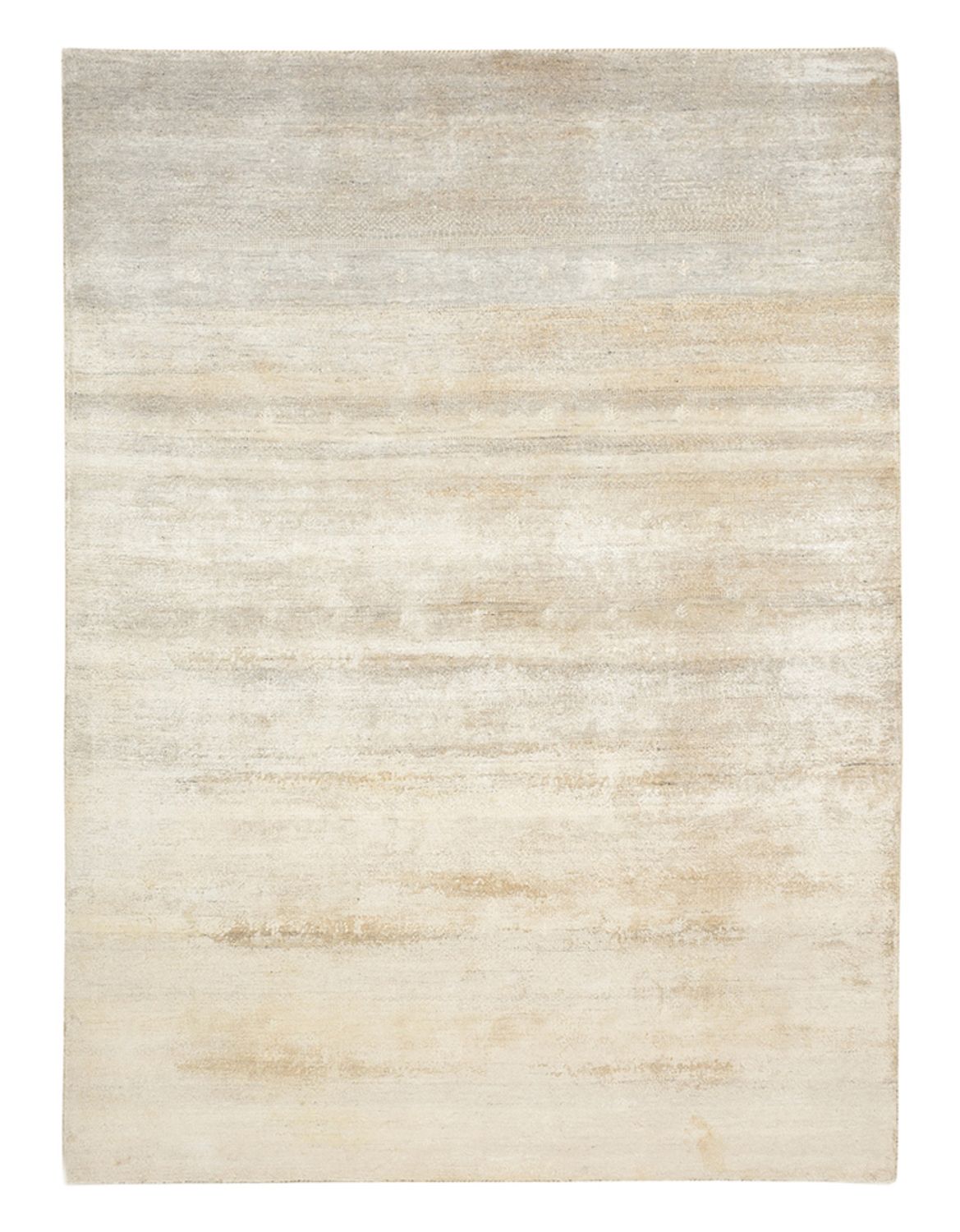 Alfombra Gabbeh - Loribaft Indus - 241 x 176 cm - beige claro