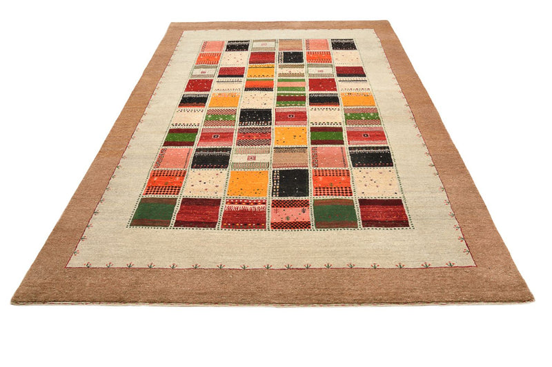 Alfombra Gabbeh - Loribaft Indus - 295 x 197 cm - multicolor