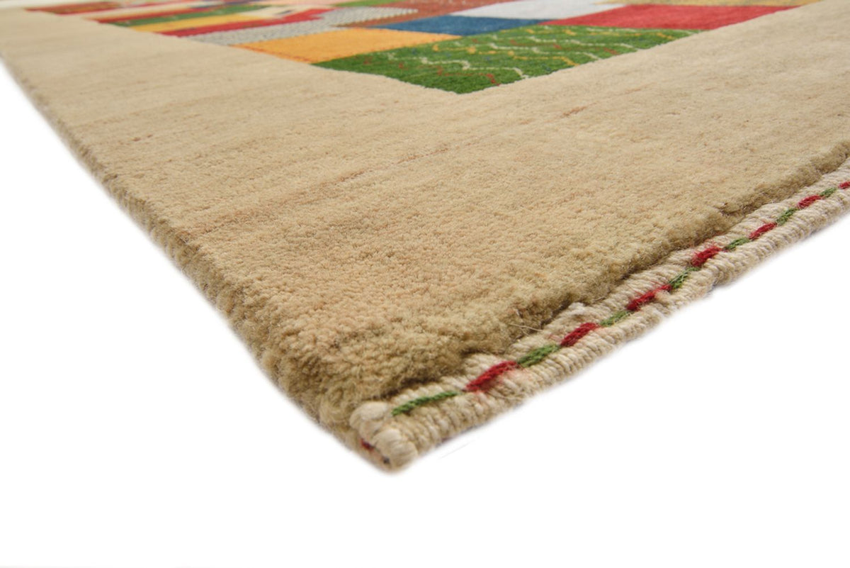 Alfombra Gabbeh - Loribaft Indus - 347 x 246 cm - multicolor