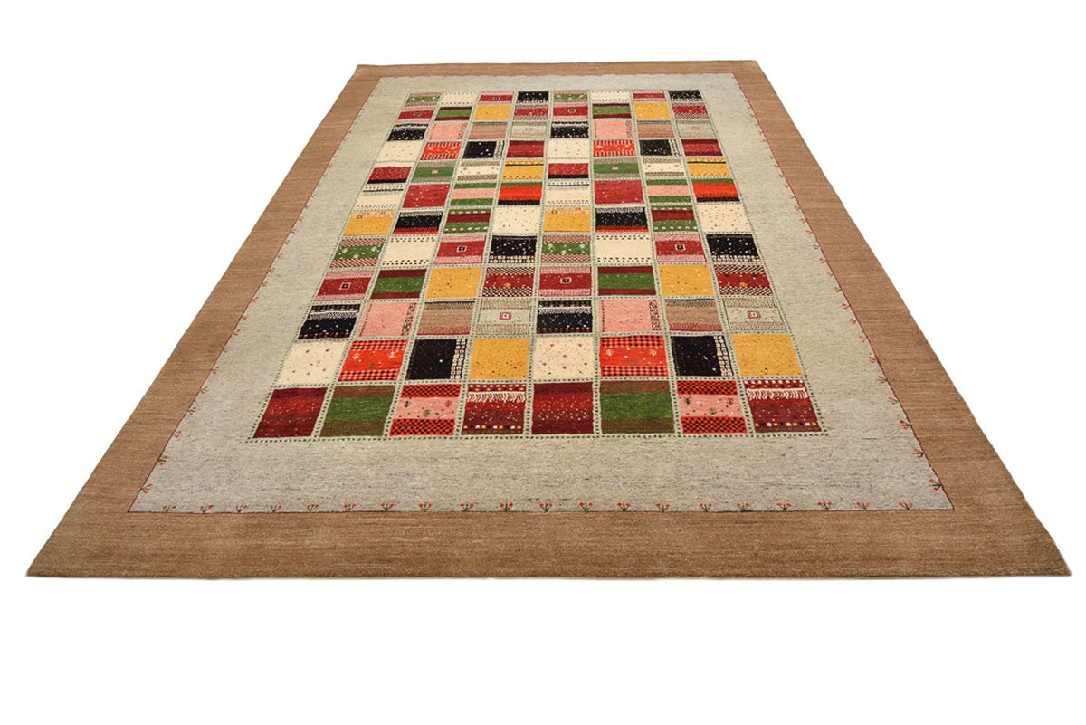 Alfombra Gabbeh - Loribaft Indus - 340 x 243 cm - multicolor