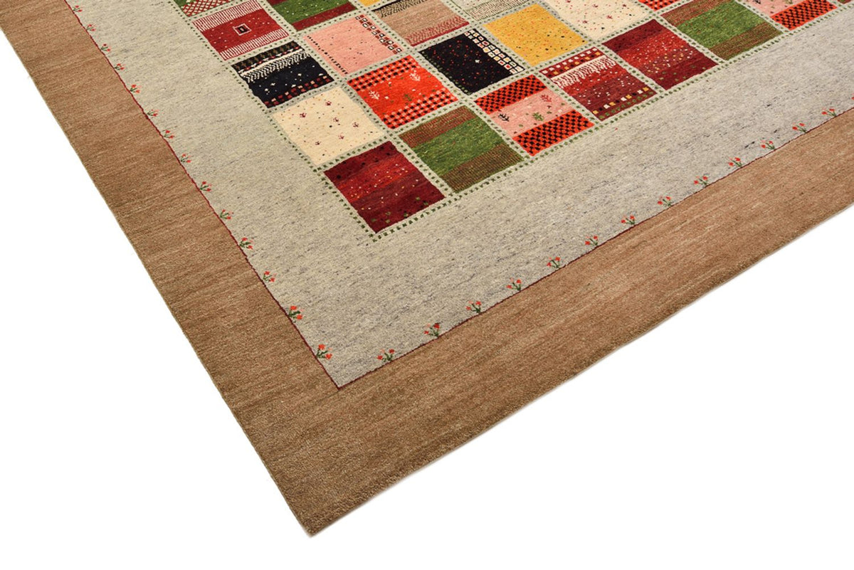 Alfombra Gabbeh - Loribaft Indus - 340 x 243 cm - multicolor