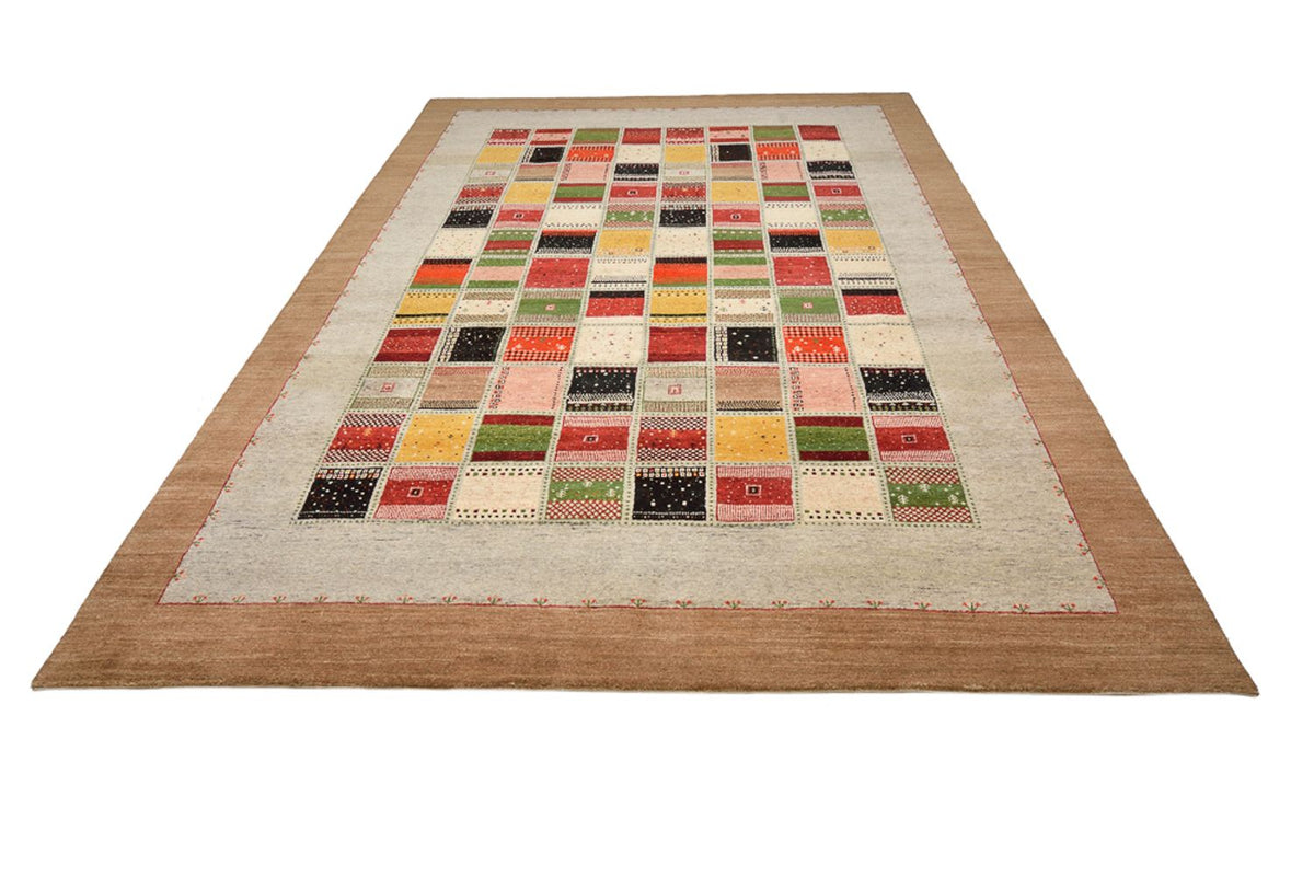 Alfombra Gabbeh - Loribaft Indus - 340 x 243 cm - multicolor