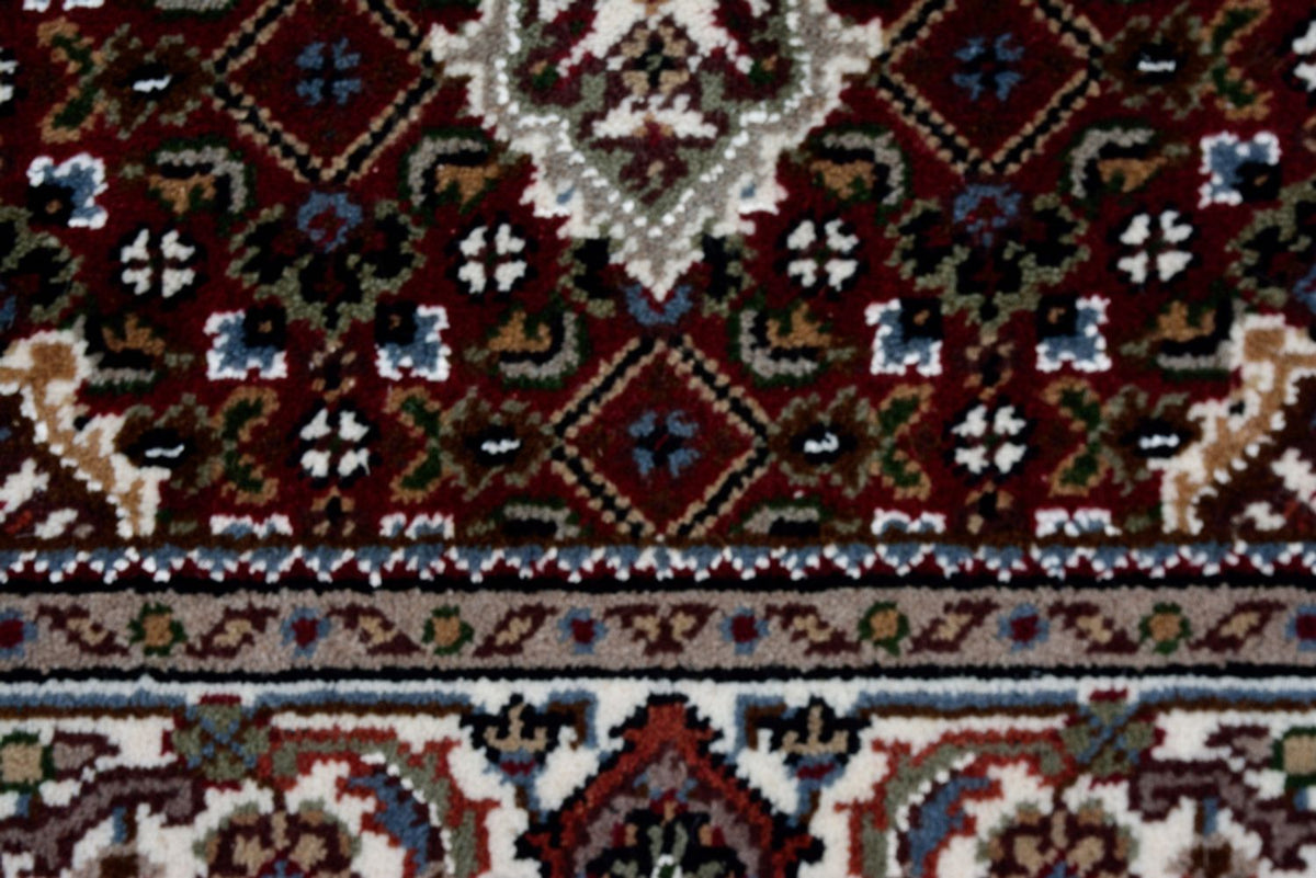 Alfombra oriental - Tabriz - 93 x 89 cm - crema